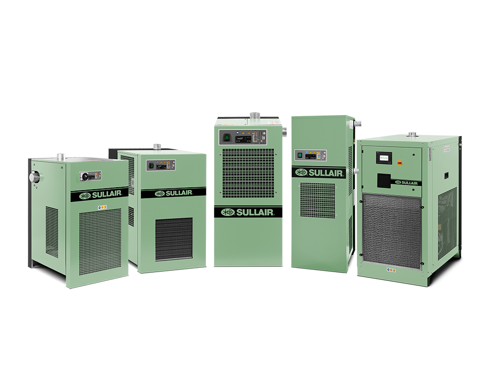Refrigerated compressed air dryers from the brands HOLT carries