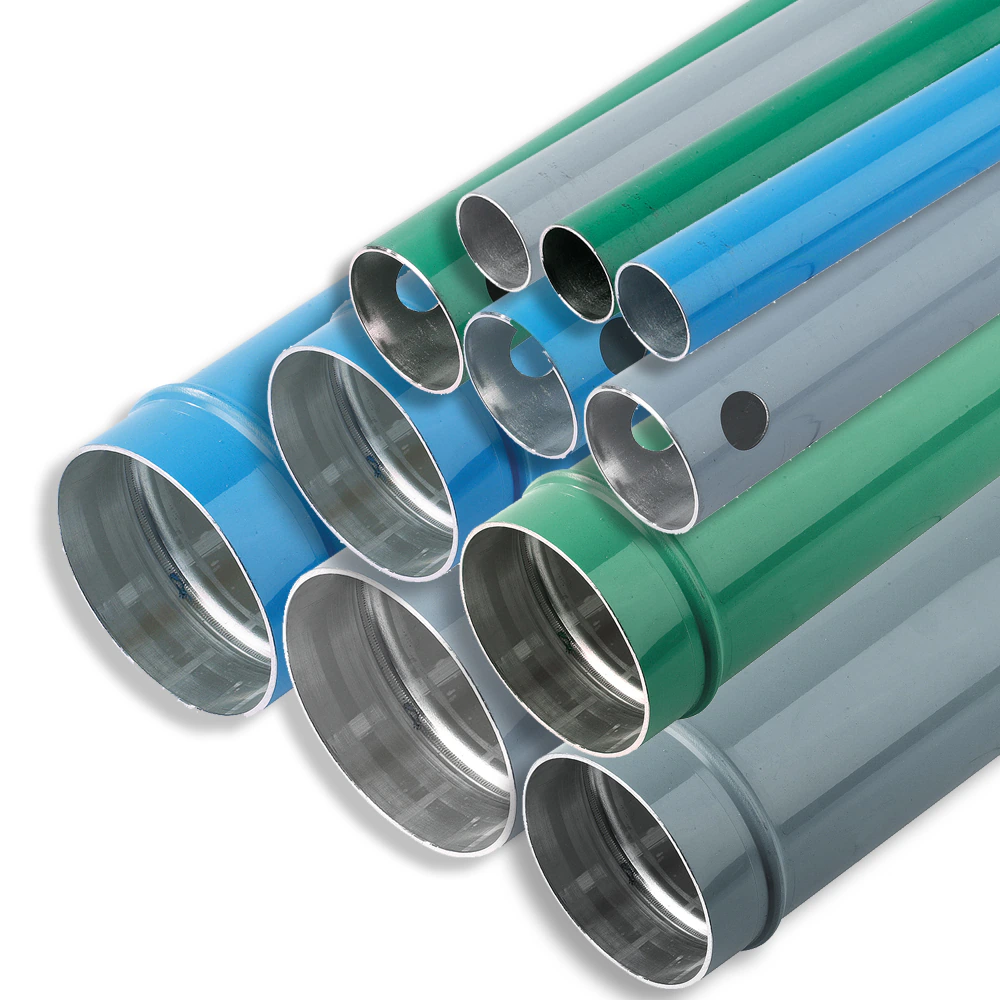 Modular aluminum compressed air piping