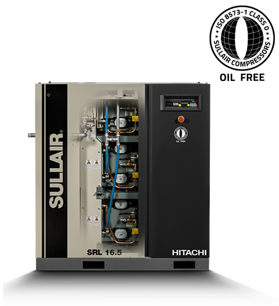 Sullair SRL Series oil free scroll air compressor