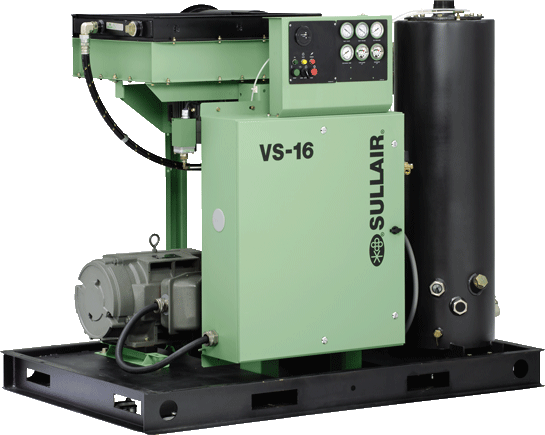 Sullair VS-16 rotary screw vacuum system