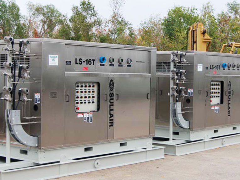HOLT custom-built offshore air compressor package